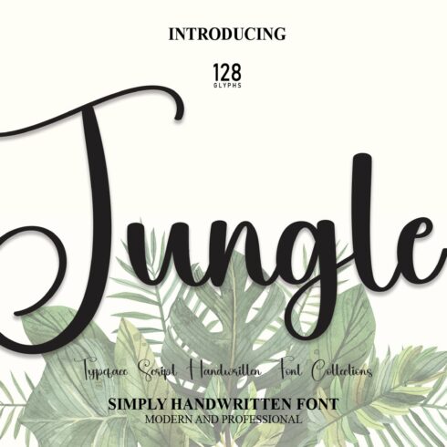 Jungle | Script Font cover image.