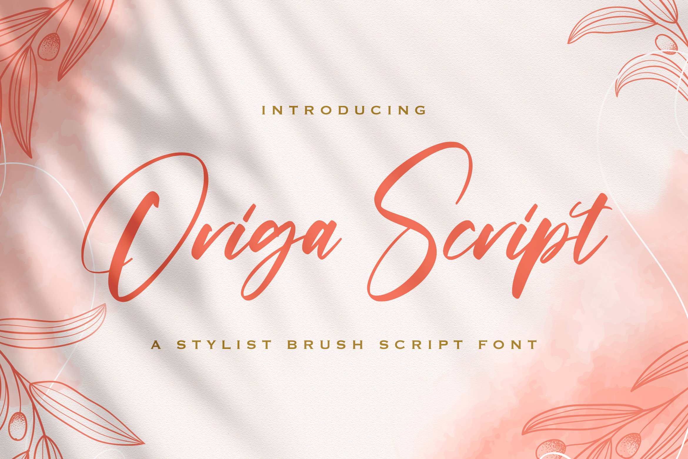 Origa Script - Handwritten Font cover image.