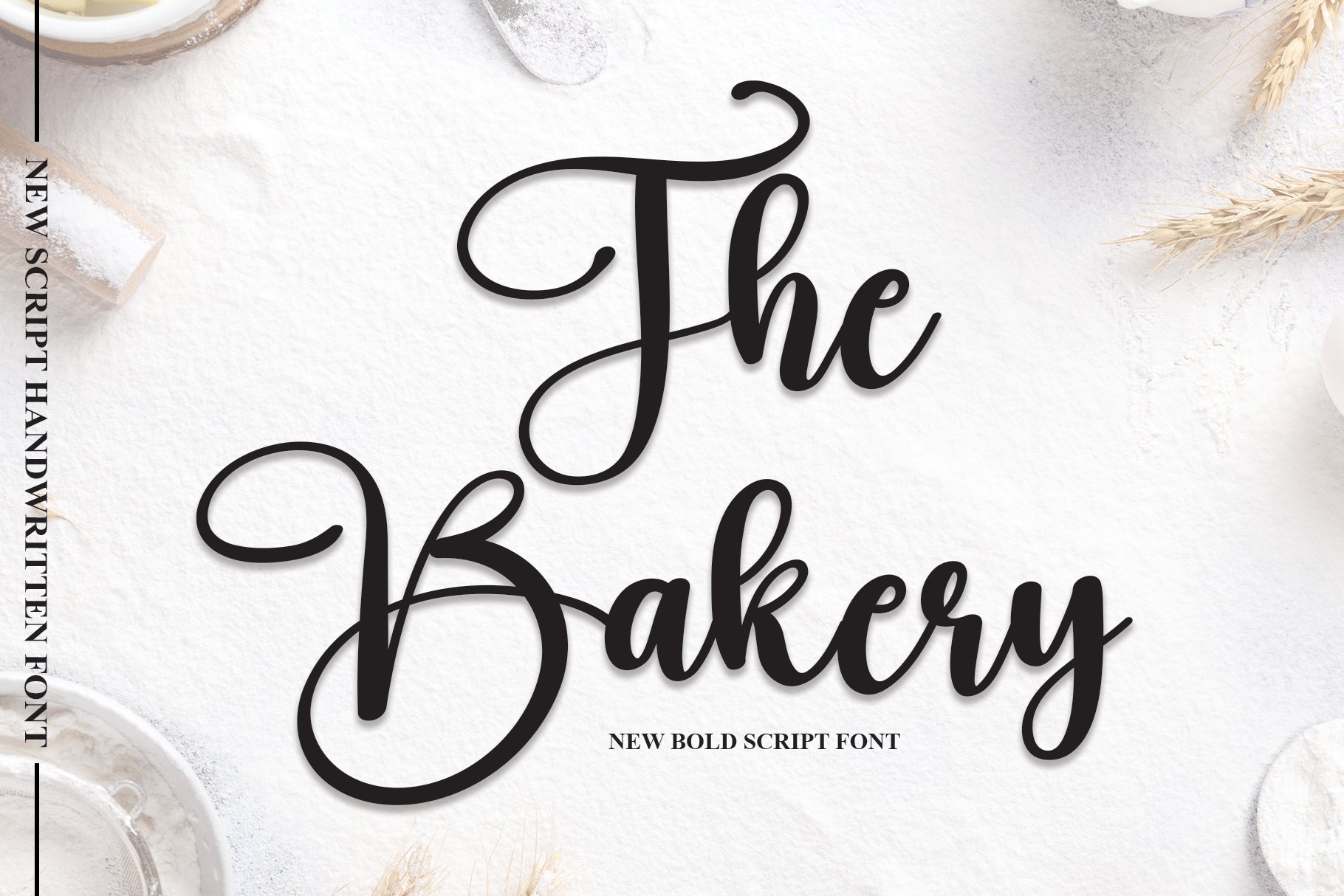 The Bakery | Script Font cover image.