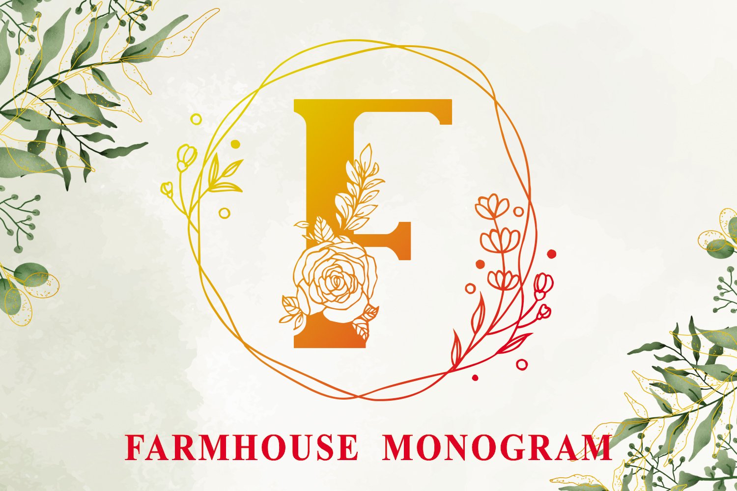 Farmhouse Monogram cover image.