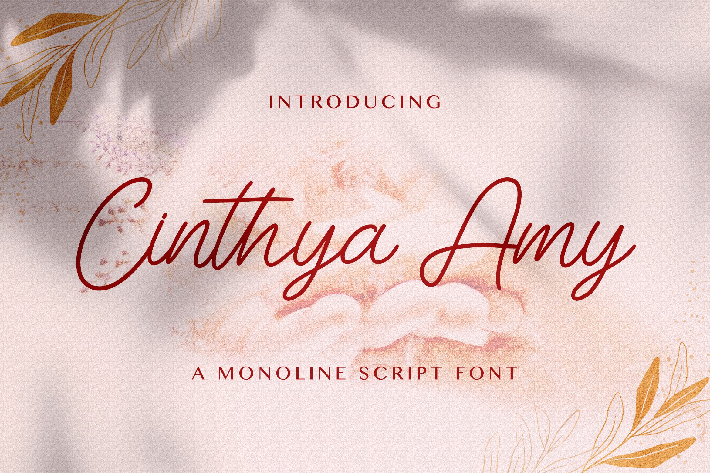 Cinthya Amy - Handwritten Font cover image.