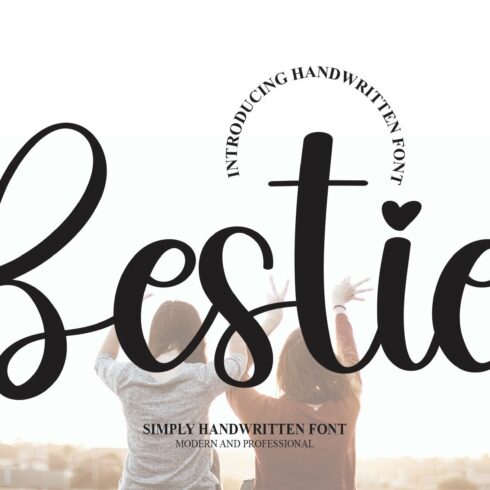 Bestie | Script Font cover image.