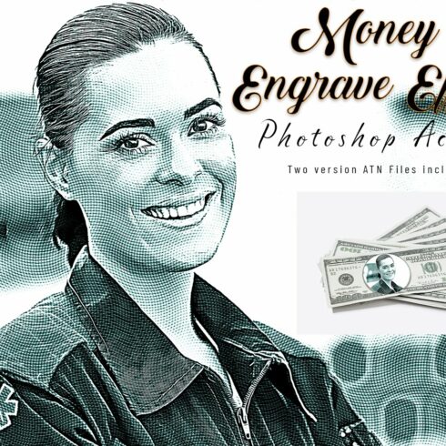 Money Engrave Effect PS Actioncover image.