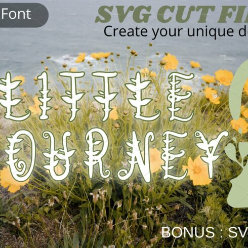 Little Journey2, SVG font cover image.