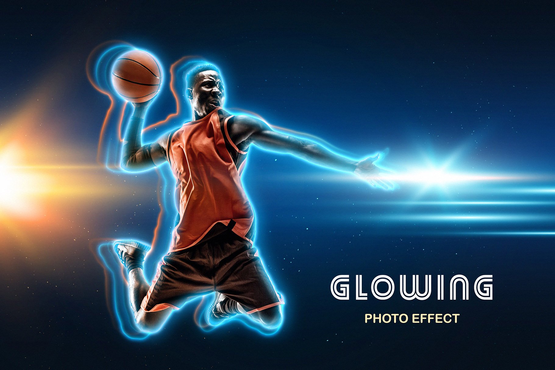 Glowing Outline Photo Effectcover image.