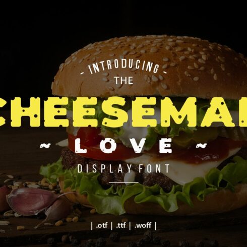 Cheeseman Love Font cover image.