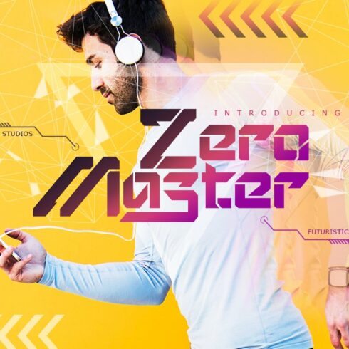 Zero Master - Technology Font cover image.