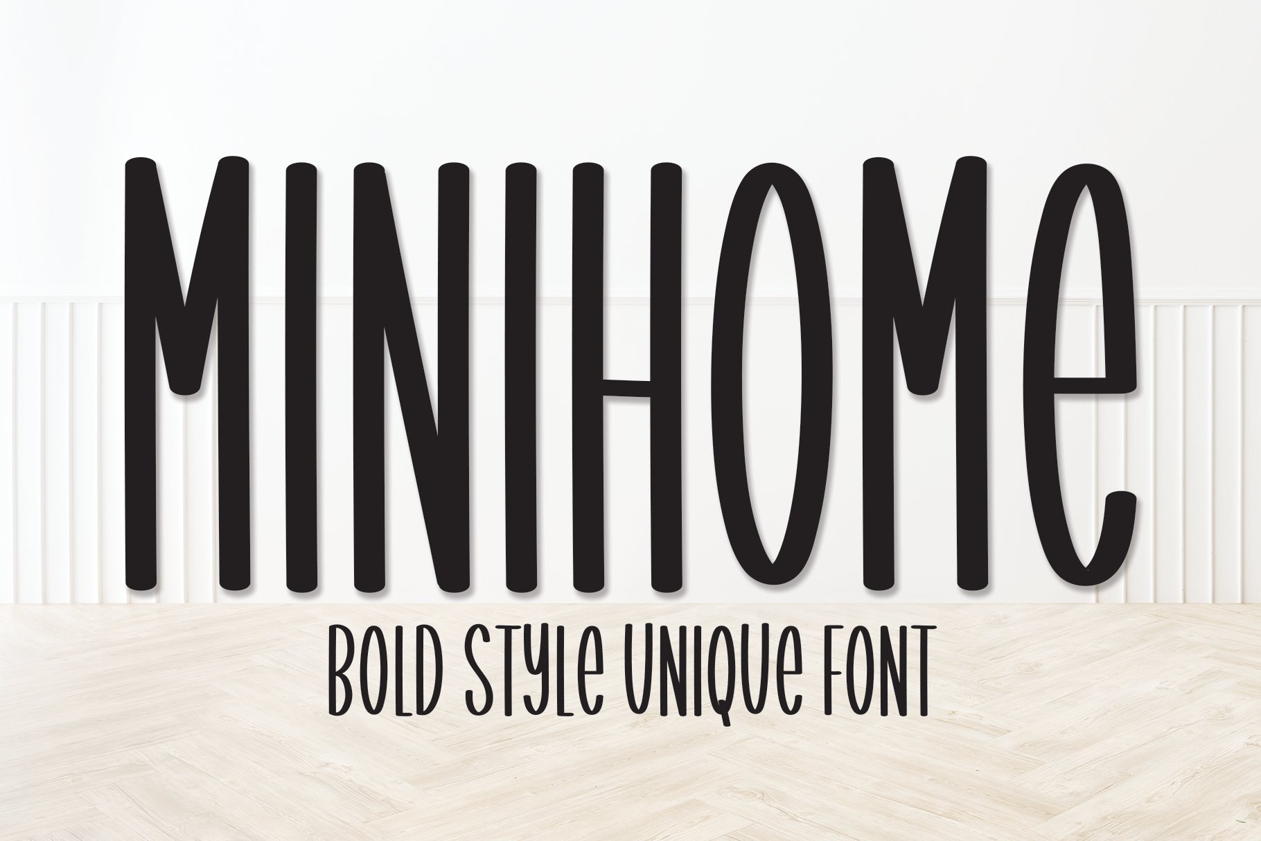 Minihome | Script Font cover image.