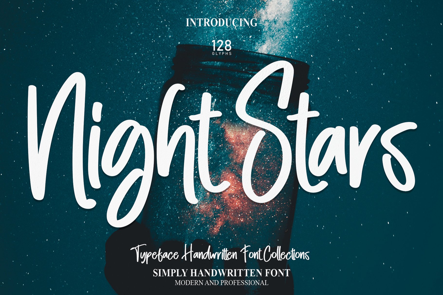 Night Stars | Script Font cover image.