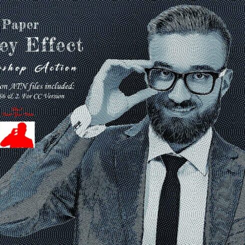 Paper Money Effect Photoshop Actioncover image.