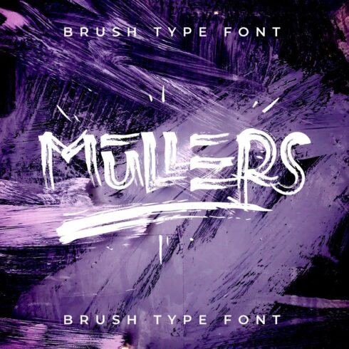 Mullers Brusher - Font Brush cover image.