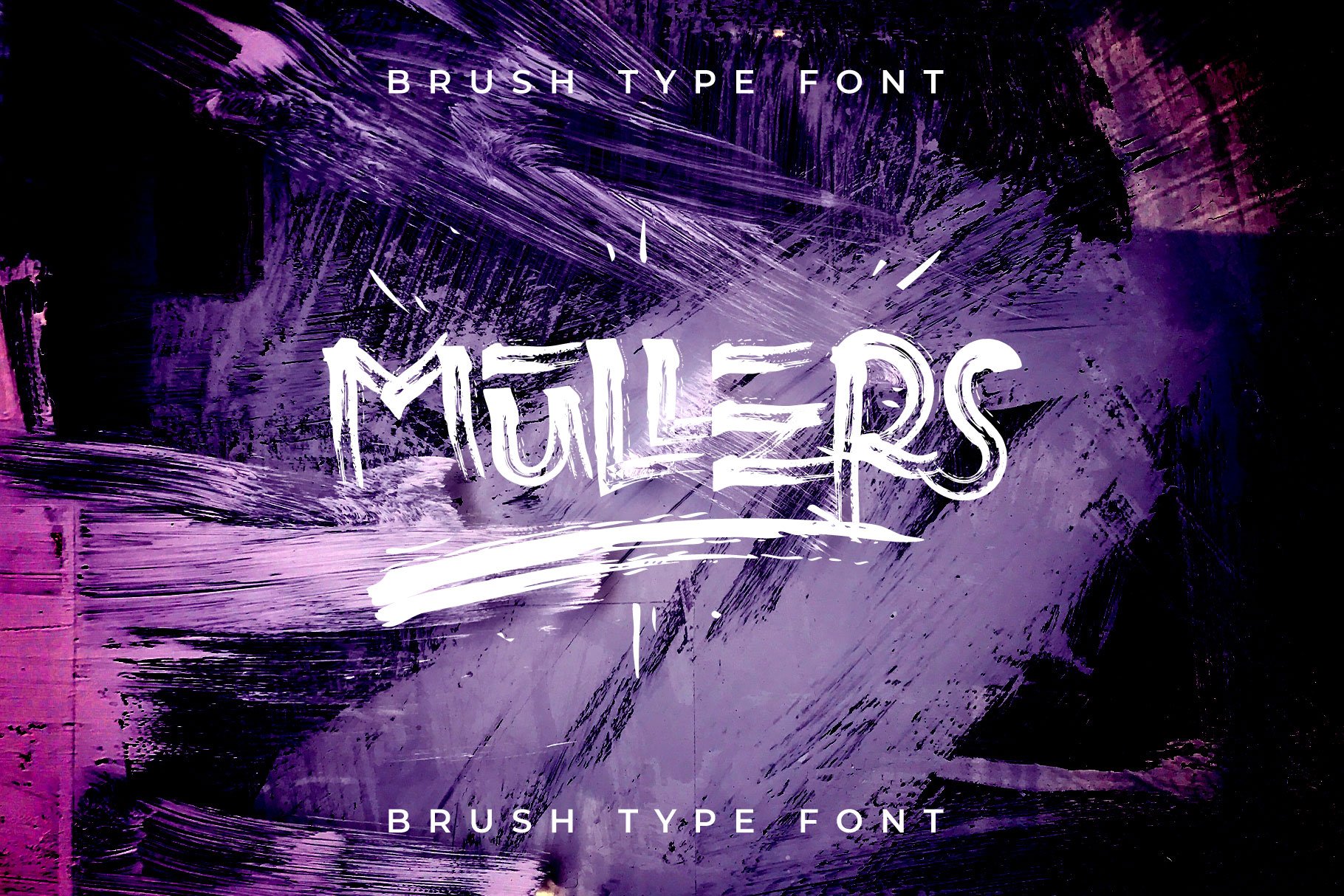 Mullers Brusher - Font Brush cover image.