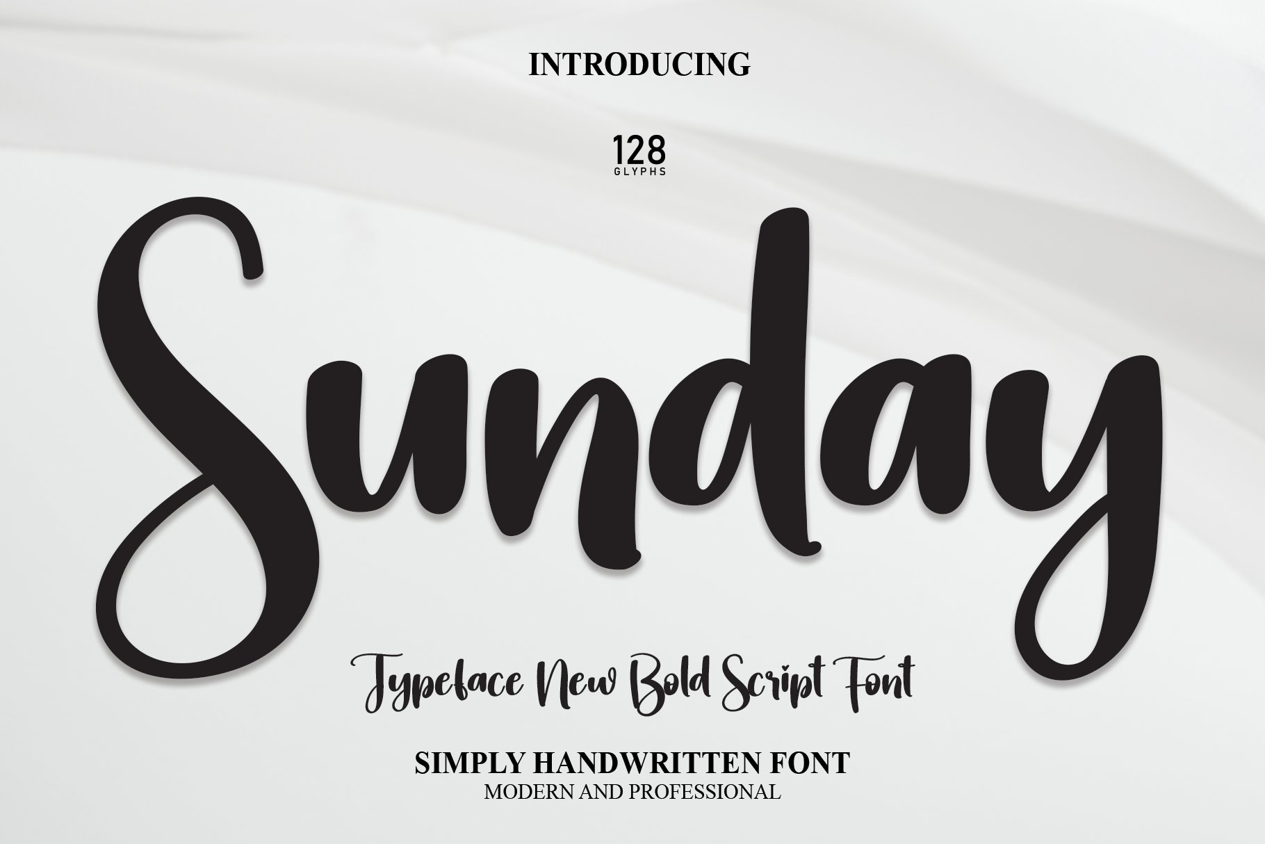 Sunday | Script Font cover image.