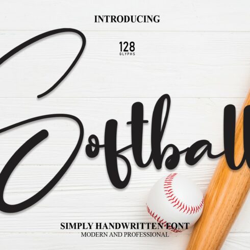 Softball | Script Font cover image.