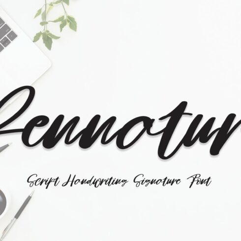 Pennature | Script Font cover image.