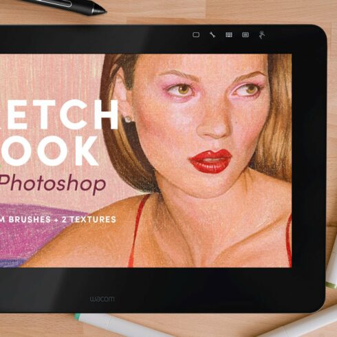 Sketchbook Set – Photoshop Brushescover image.