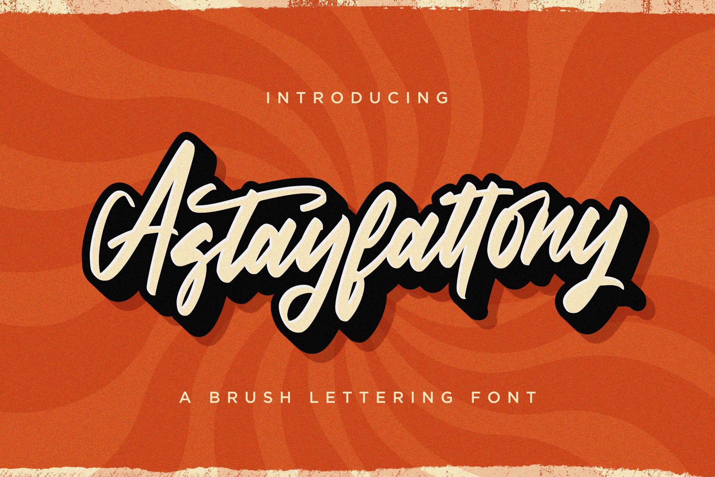 Astayfattony - Handwritten Font cover image.