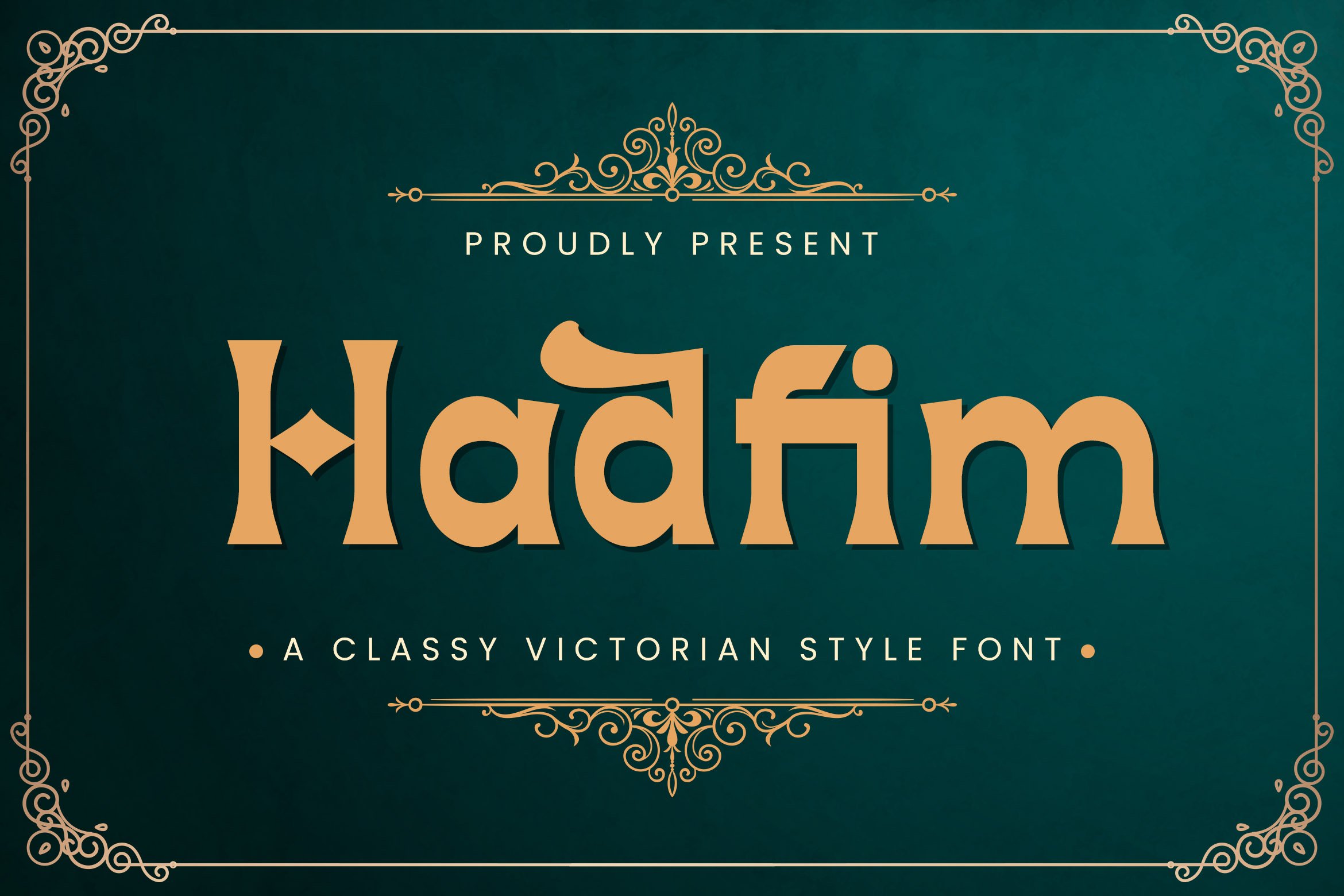 Hadfim - Blackletter Font cover image.