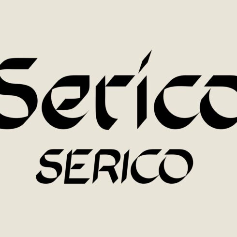 Serico – Font Family cover image.