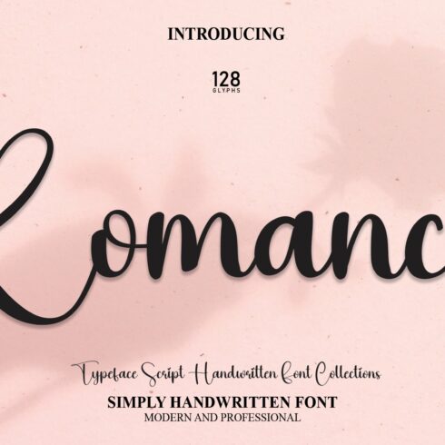 Romance | Script Font cover image.