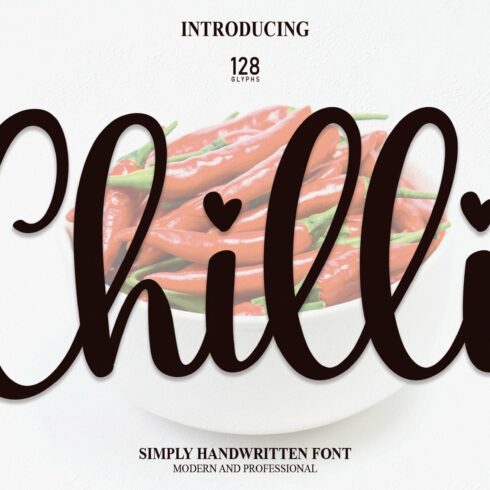 Chilli | Script Font cover image.