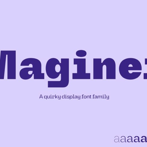 Maginer - Quirky Display Font Family cover image.