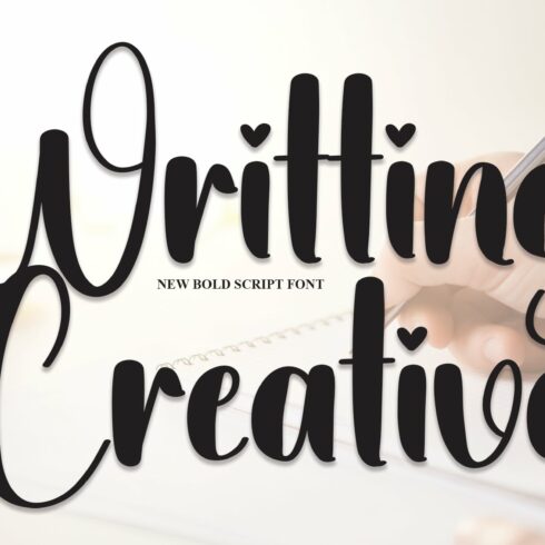 Writting Creative | Script Font cover image.