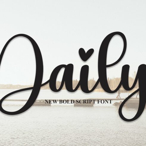Daily | Script Font cover image.