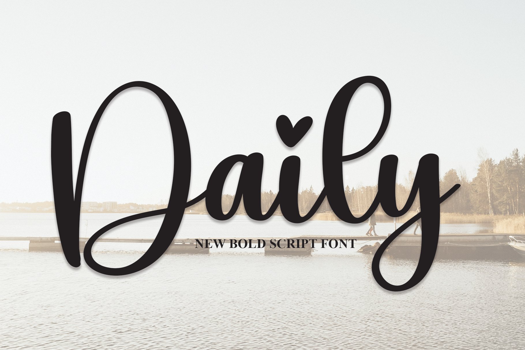 Daily | Script Font cover image.