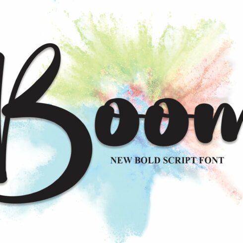 Boom | Script Font cover image.