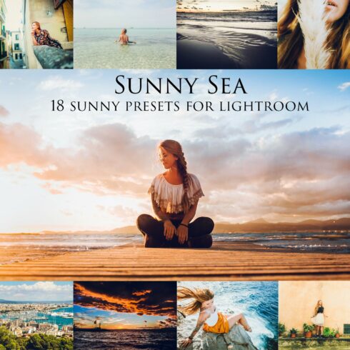Sunny Sea-18 presets Lr lifestylecover image.