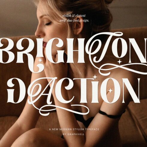 Brighton Daction Serif Fontcover image.