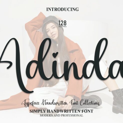 Adinda | Script Font cover image.