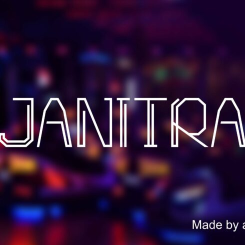 Janitra Font cover image.