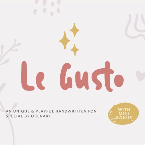 Le Gusto 50% OFF cover image.
