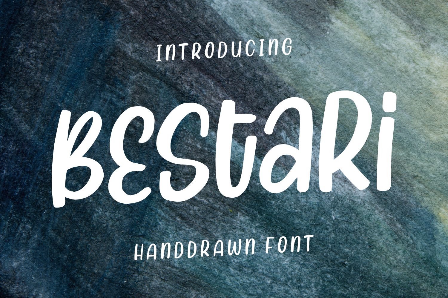 Bestari - Handdrawn Font cover image.