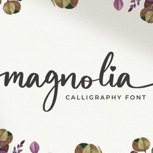 Magnolia Font cover image.