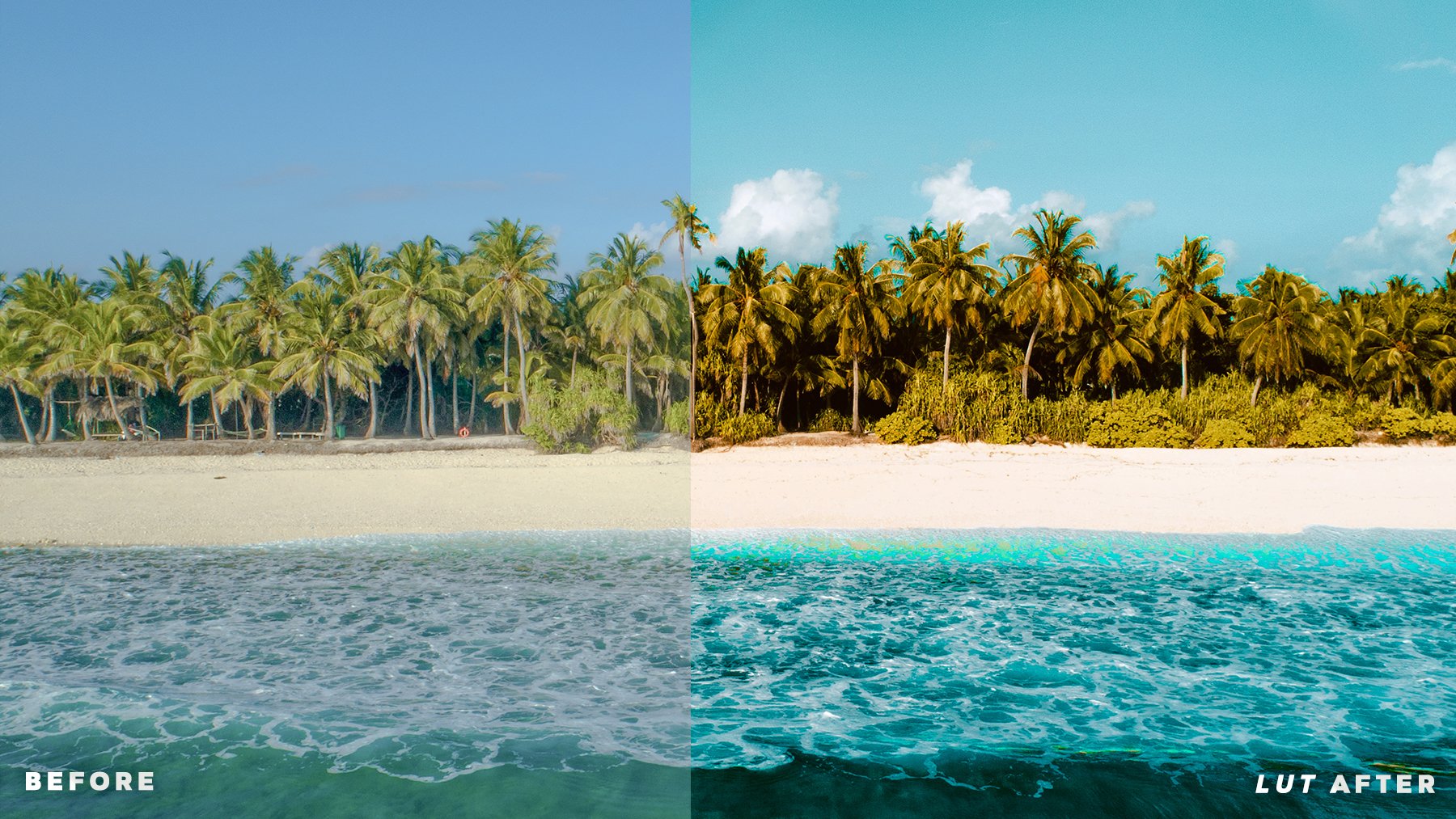 Tropical LUTs for Color Gradingpreview image.