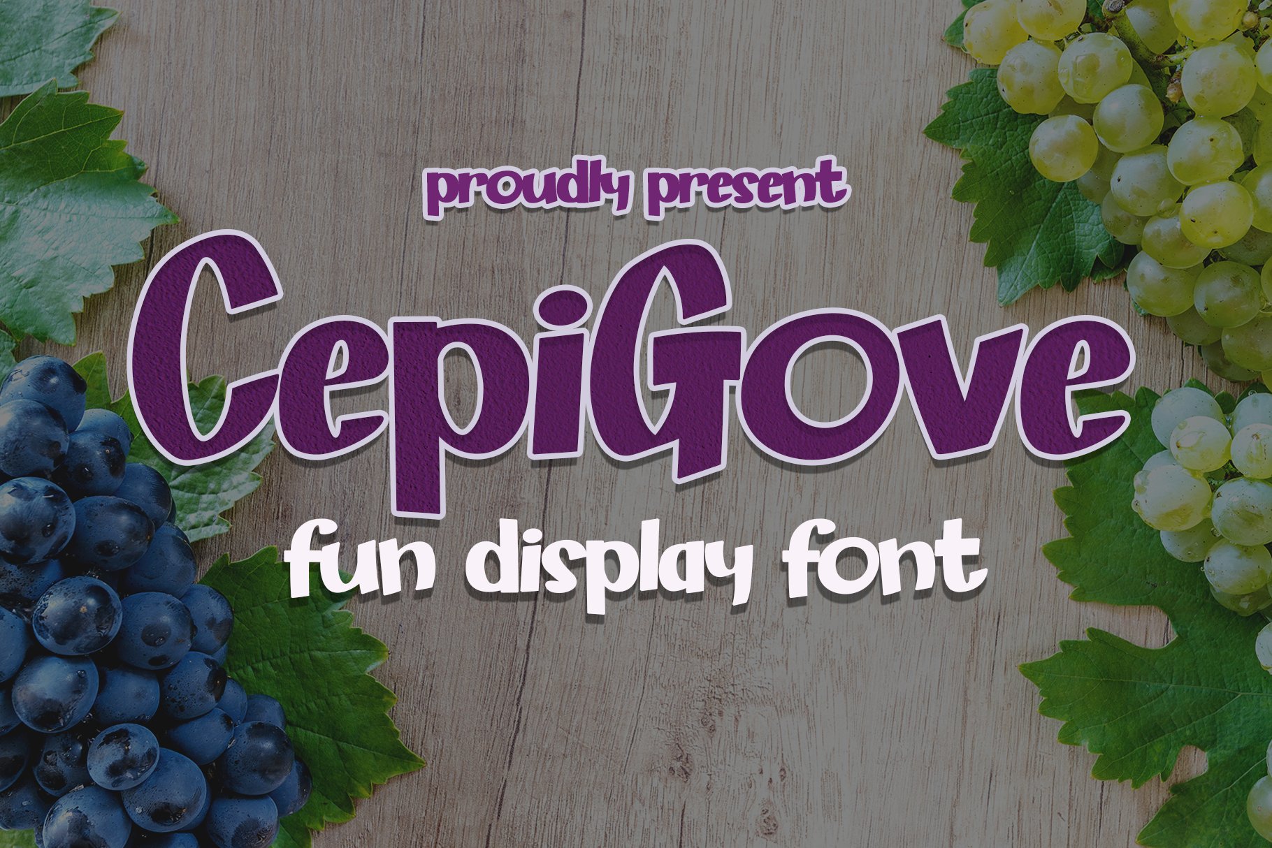 Cepigove - Display Font cover image.