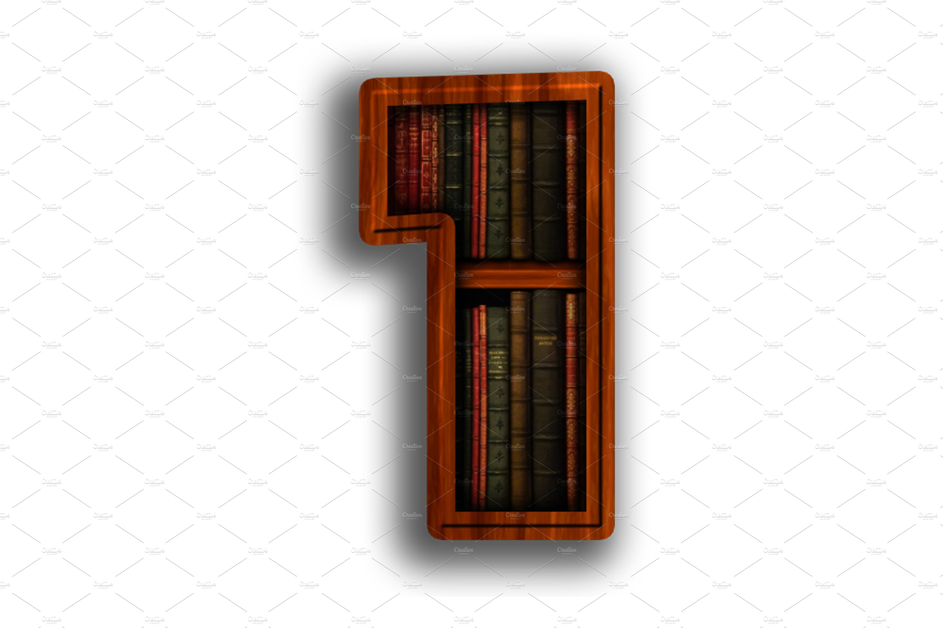 Library Style Alphabet Typographypreview image.