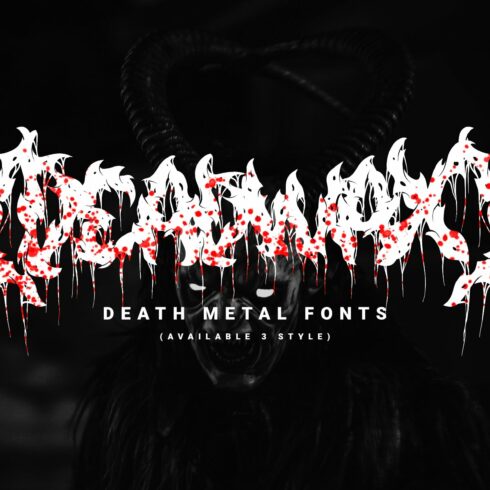 Deadwax - Death Metal Fonts cover image.