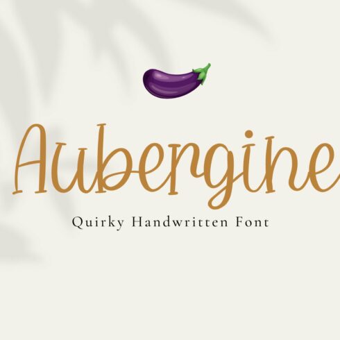 Aubergine cover image.