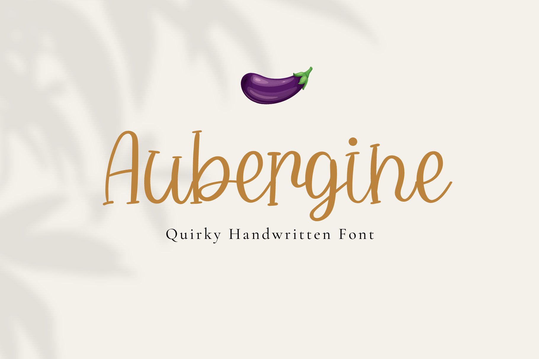 Aubergine cover image.