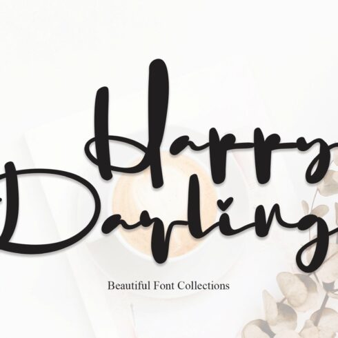 Happy Darling | Script Font cover image.