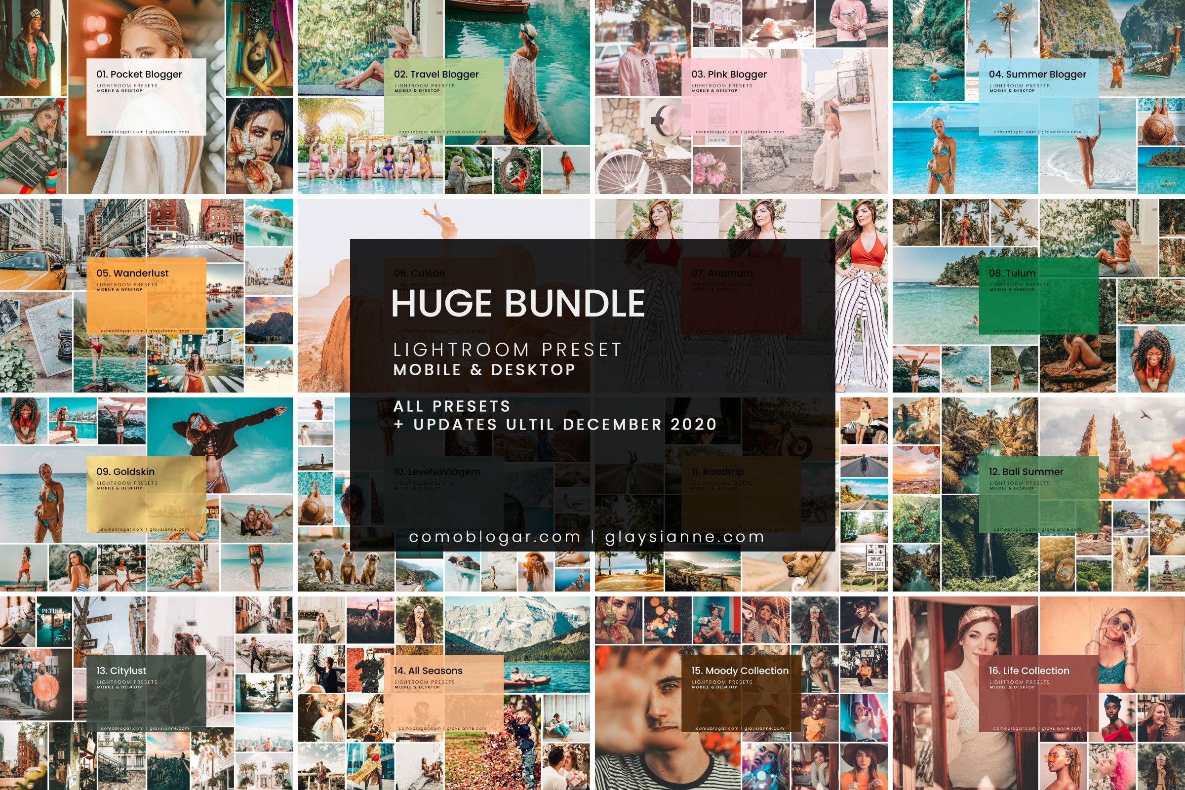 HUGE Bundle Presets (108 Packs)cover image.