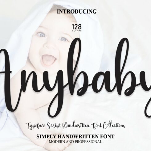 Anybaby | Script Font cover image.