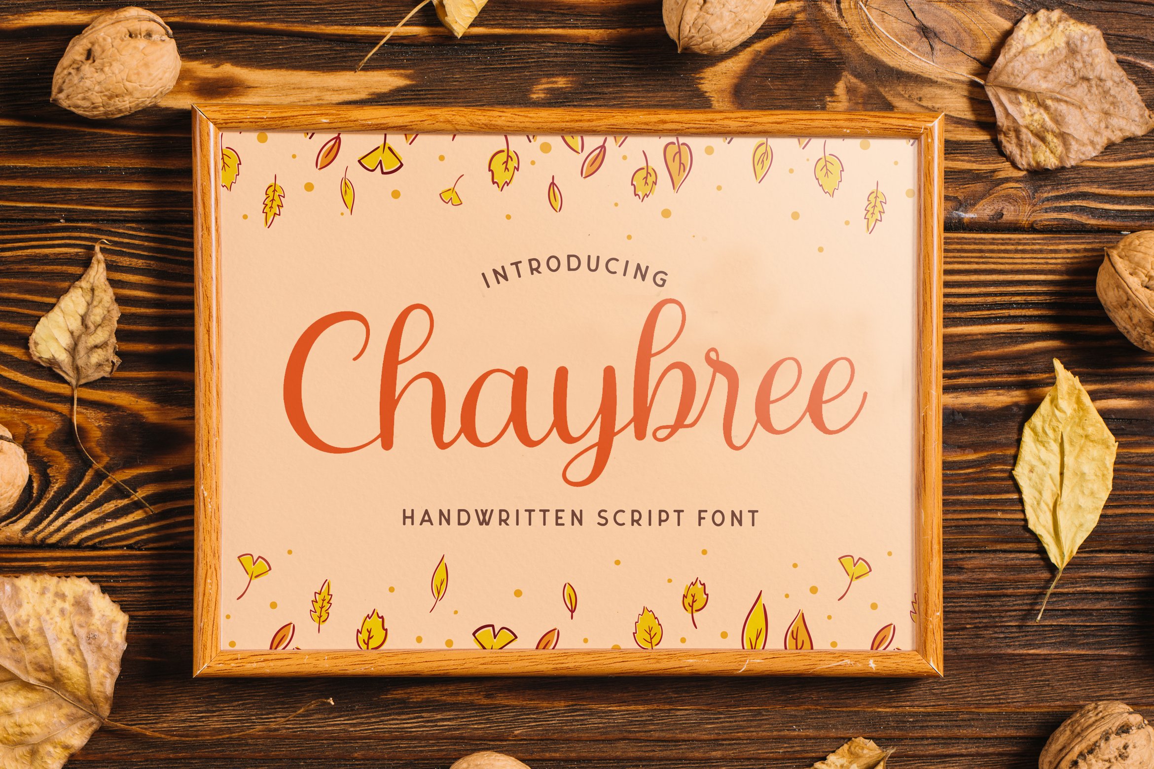 Chaybree - Handwritten Font cover image.