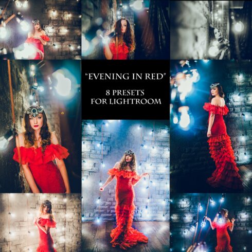 Evening in Red- 8 presets for Lrcover image.