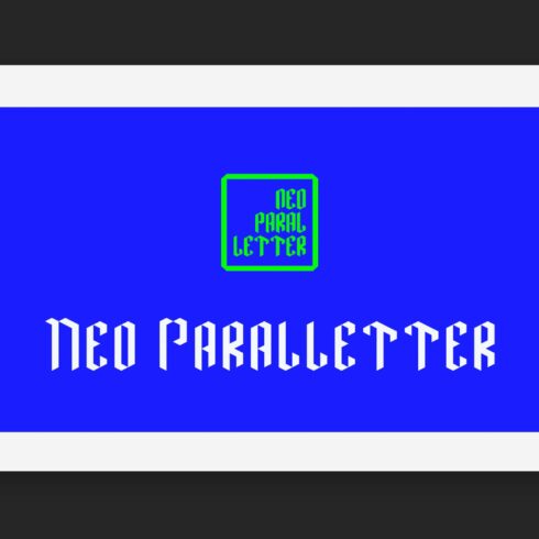 Neo Paralletter cover image.
