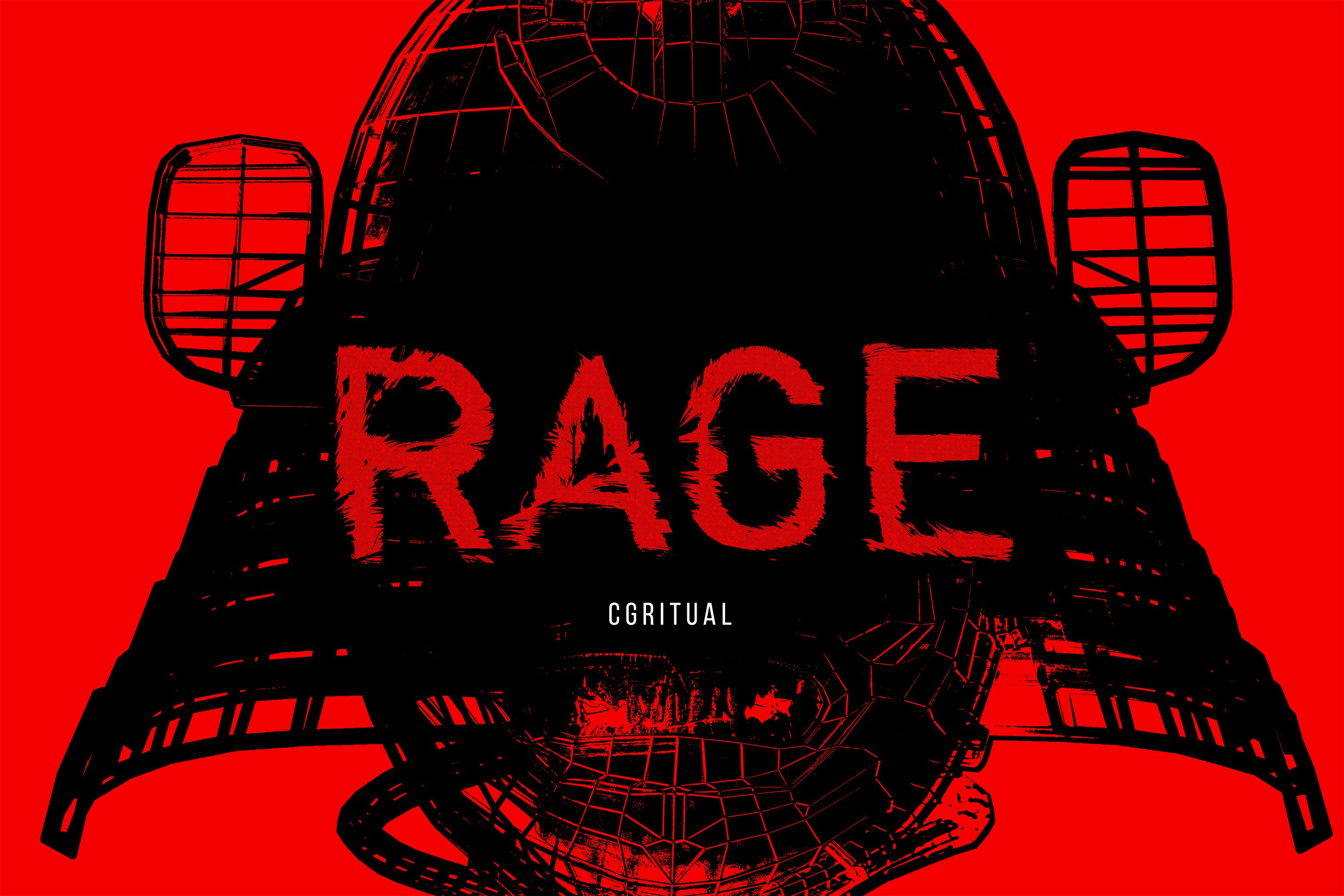 Rage text effectcover image.